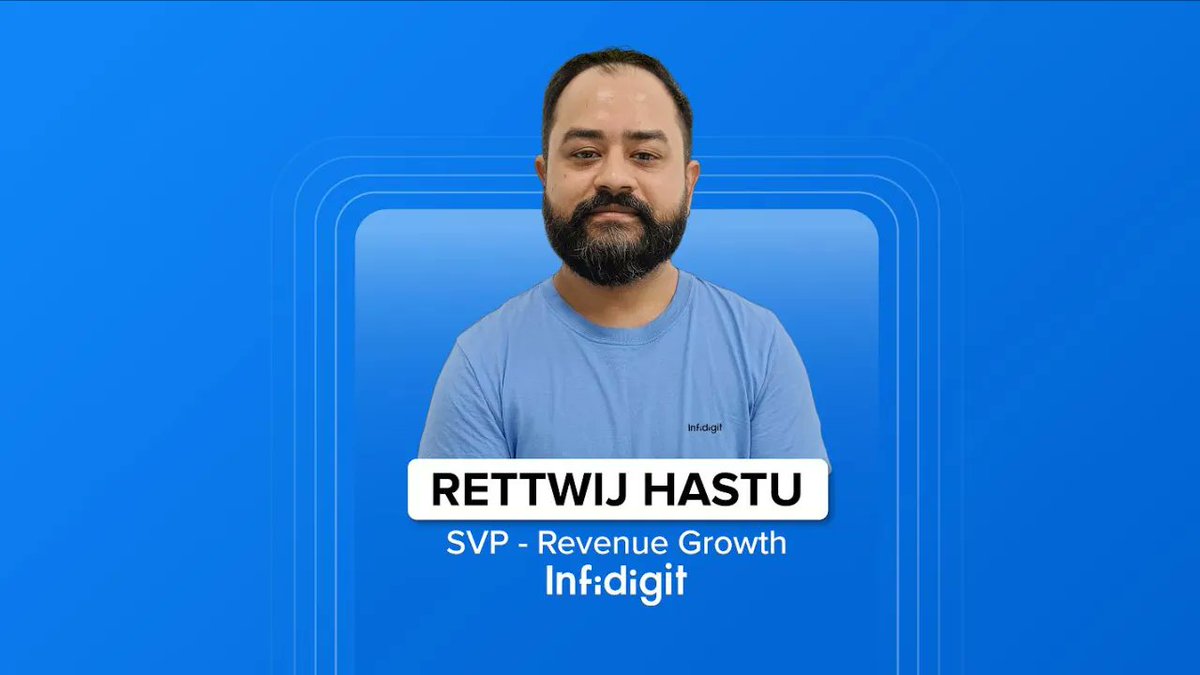 BestMediaInfo's tweet image. Infidigit appoints Rettwij Hastu as SVP, Revenue Growth

bestmediainfo.com/mediainfo/medi… 

#revenuegrowth #digitalgrowth #Infidigit #KaushalThakkar #AImarketingcompany #SVP