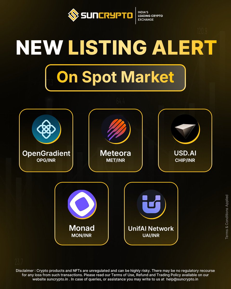 SunCrypto: Leading Indian Crypto Exchange tweet media