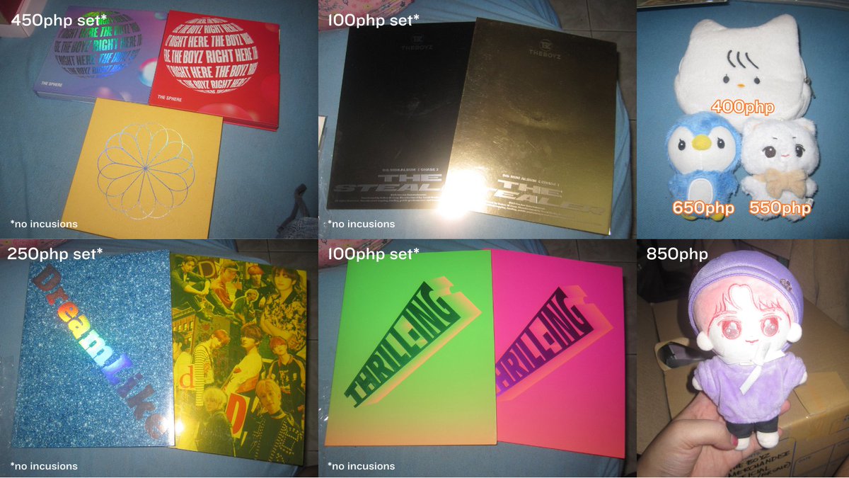 wts lfb ph onhand 

★ tbz the boyz album, doll
— prices on the pic + pf   
— payo only  (gcash/bpi)

* 800php - take all albums

tbz the boyz sangyeon jacob younghoon kevin hyunjae juyeon changmin q chanhee new sunwoo eric haknyeon
