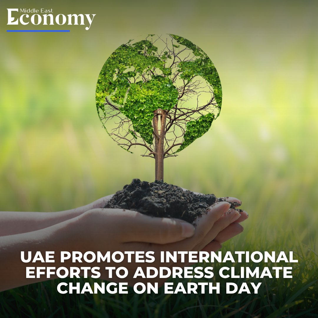 Economy_ME's tweet image. The #UAE joins the world in marking #EarthDay, observed annually on April 22, to promote international efforts to address the escalating challenges of climate change and their adverse impacts.

Read more: economymiddleeast.com/news/uae-promo…

#ClimateChange #Environment