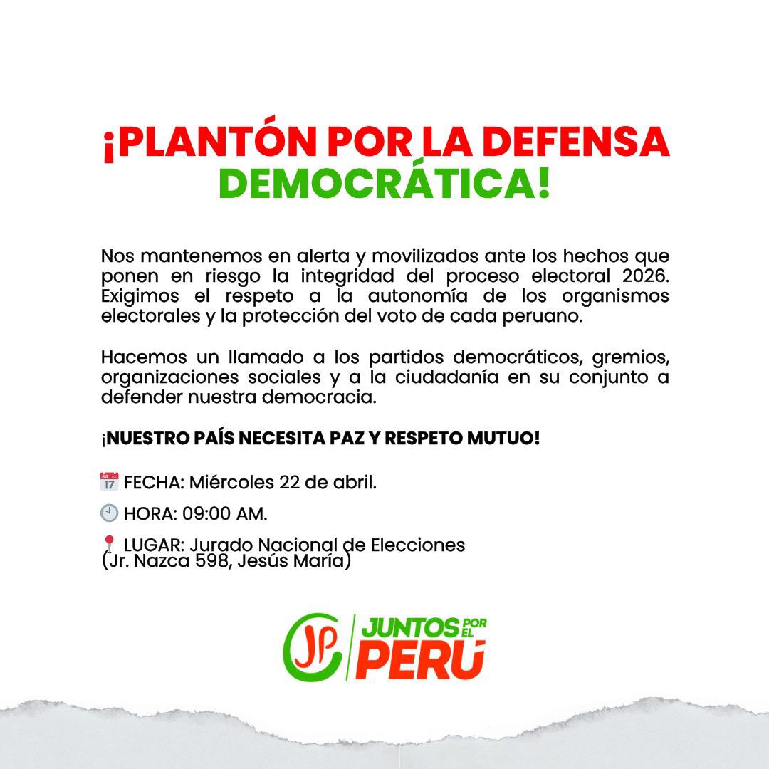 Roberto Sánchez Palomino tweet media