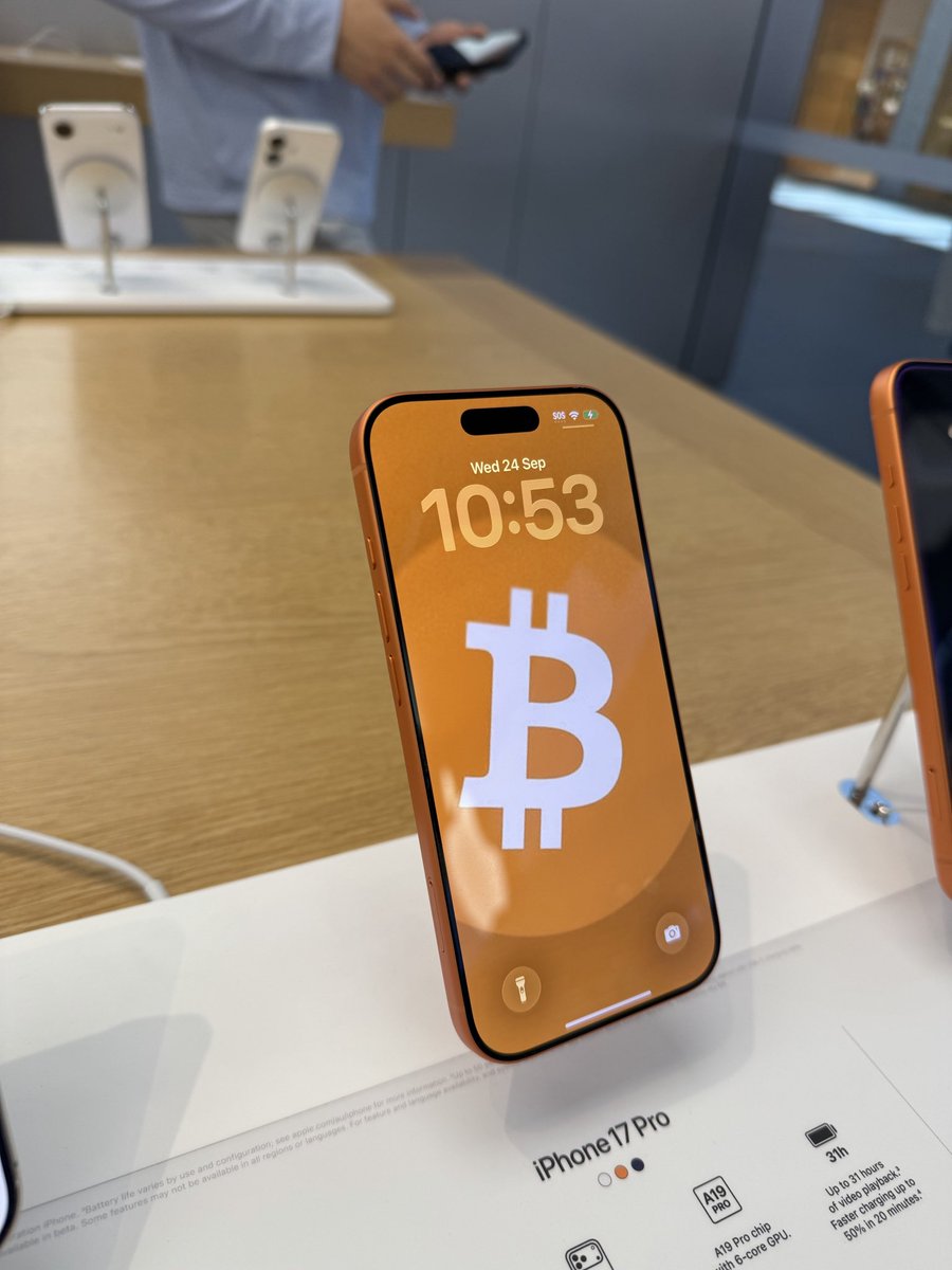 There were signs. 🍏 🍊 
bitcoin:native