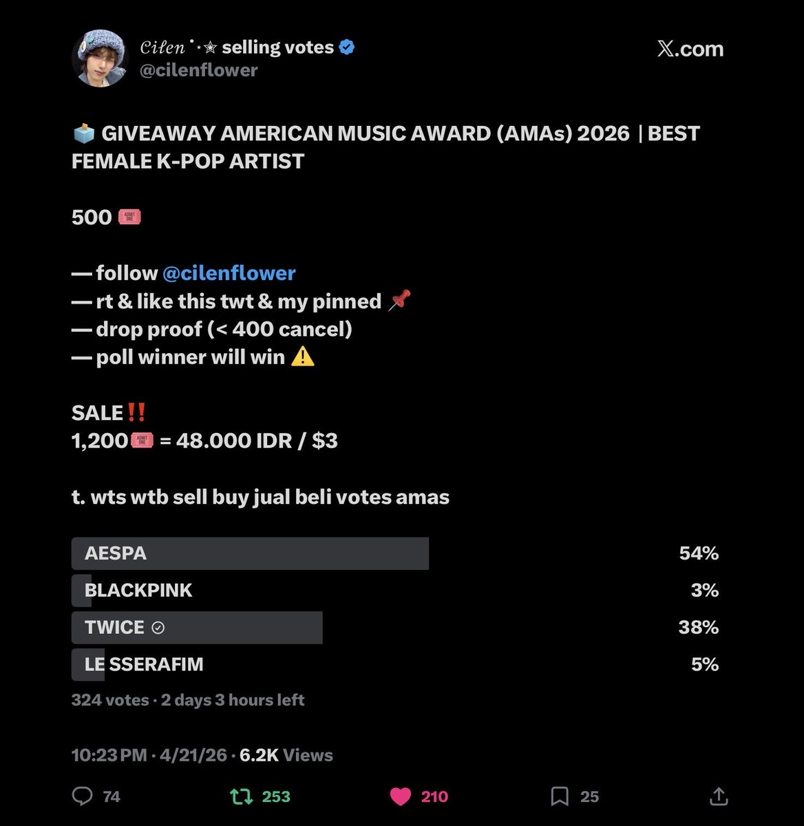 LJ tweet media