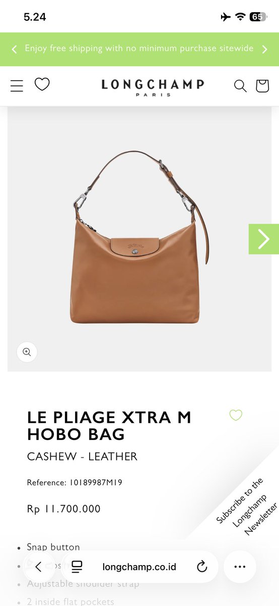 itsnotarabella's tweet photo. mau jual longchamp hobo, warna sage (kanan) kira kira kemana ya enaknya? ada komunitasnya kah atau mending di jasa titip jual? https://t.co/ddqcuERj4h