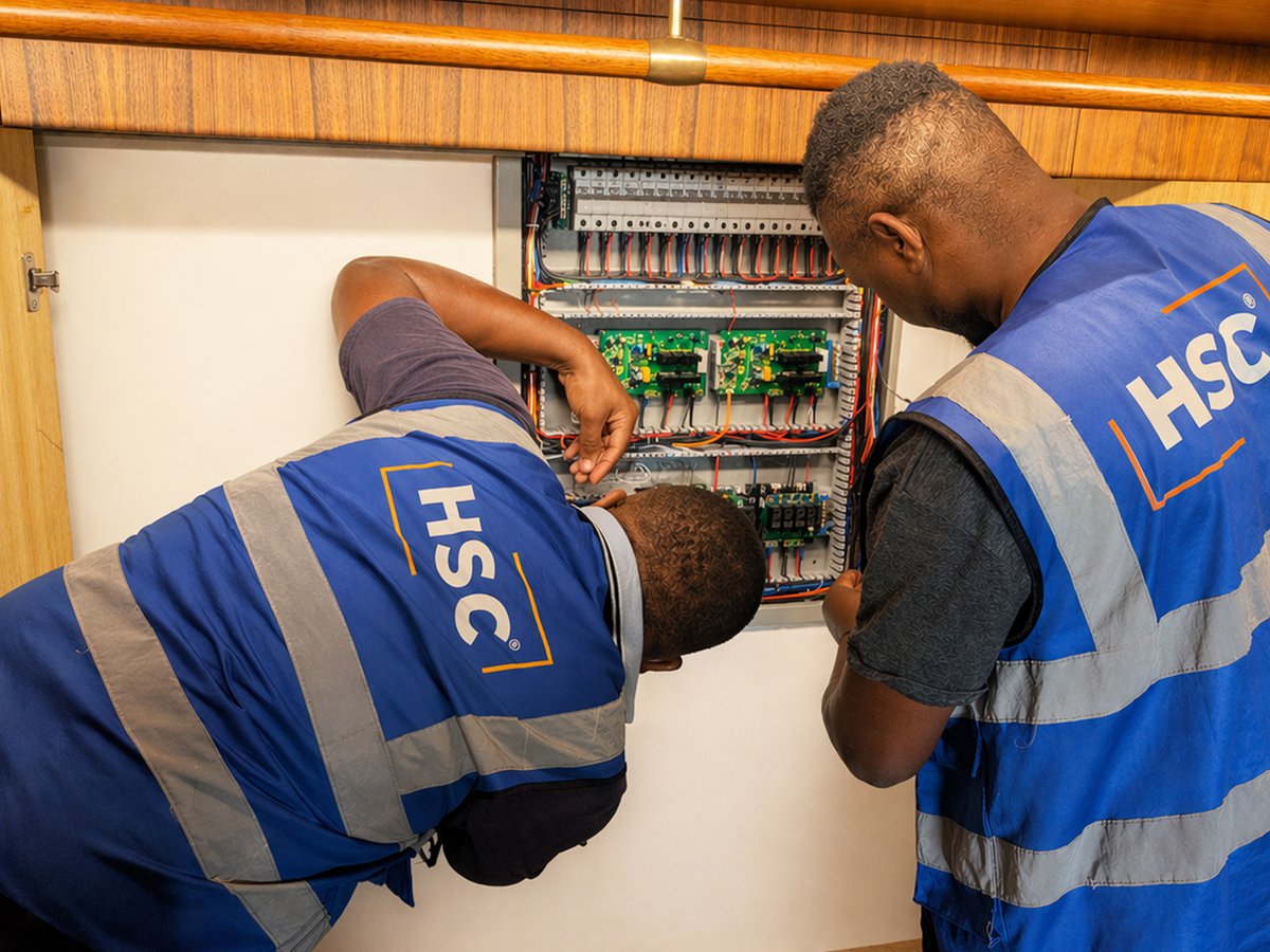 HSCSystemsLTD's tweet photo. From planning to execution, our team is hands-on, making sure every detail is aligned and runs smoothly. Shoutout to the team for making the hardest tasks look effortless. ๐๐
#EngineeringExcellence #SystemsIntegration #TeamHSC #BehindTheScenes https://t.co/fjRRqob8xM
