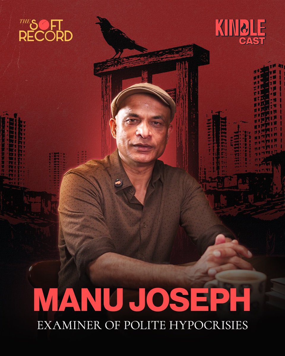 kindlecastindia's tweet image. Next on The Soft Record: Manu Joseph.
On class, inequality, and why some of our deepest beliefs about morality may not hold.

Dropping soon.

#manujoseph #thesoftrecord #season2 #podcast