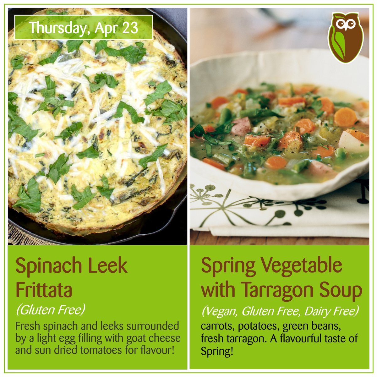 TheHealthyOwl's tweet image. Our Daily Soup and Feature for Thursday. #realfood #glutenfree #dairyfree #kwvegan #kwvegetarian #kwawesome #wrawesome