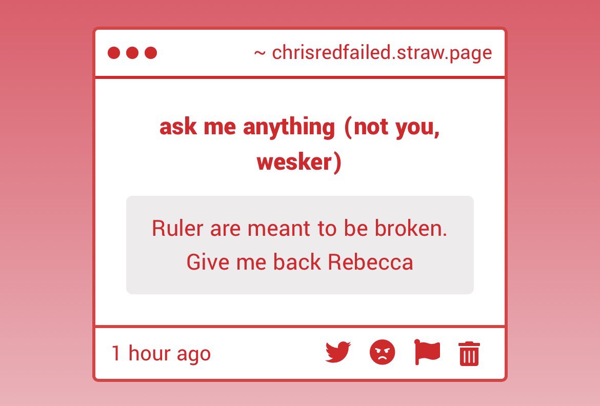 chris red(failed) tweet media