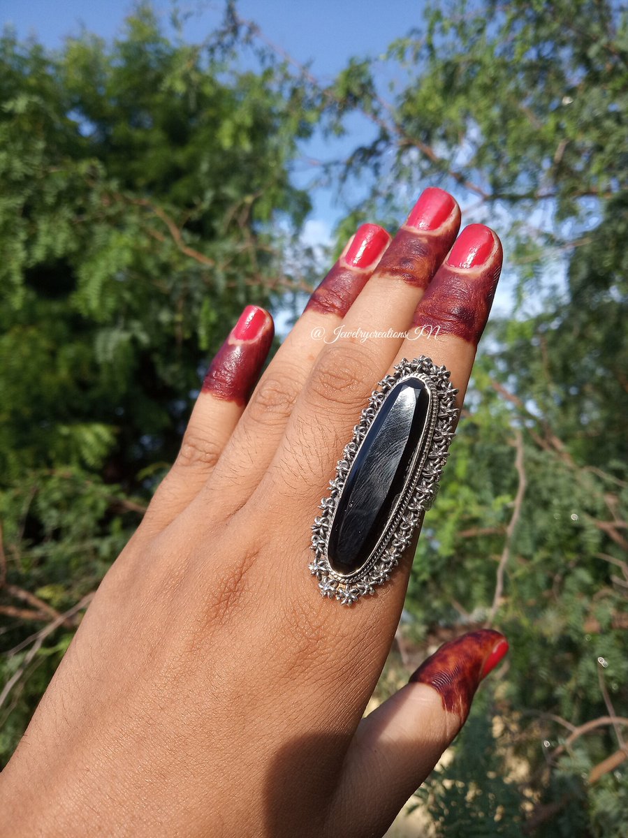 jewelrycreatio1's tweet photo. Black Onyx Ring,92.5% Sterling Silver,Vintage Ring,Black Onyx Jewelry,Long Ring,December Birthstone,Artisan Ring,Dainty Ring,Boho Style Ring
Buy At:
https://t.co/bOj8tQ4OXd
#Naturalonyxring #Blackstonering #Statementring #Vintagering #Genuineonyxring #Bohoring #Giftforlover https://t.co/nDKh1CzWyW