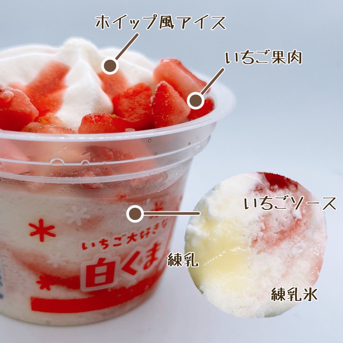 くまいちご いくみんアイスログ 127+🍨】 /21リニューアル/ セブンプレミアム