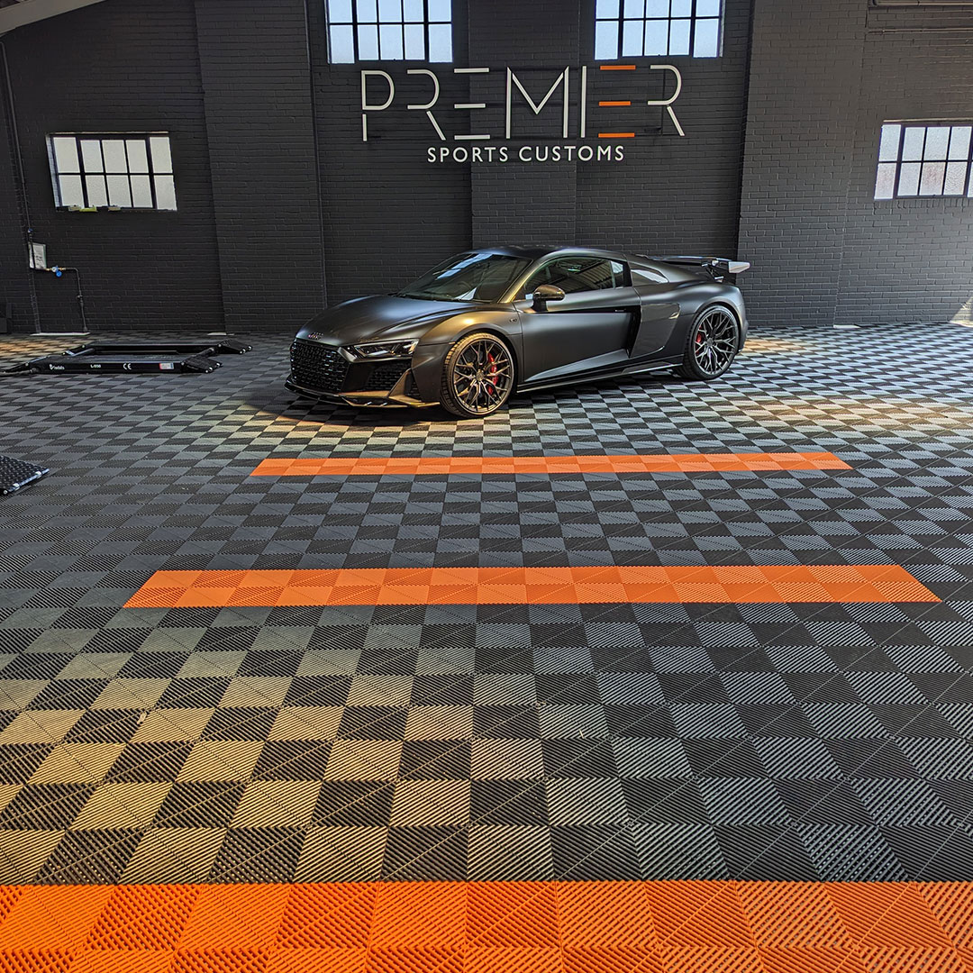mototile's tweet image. Transform dull concrete into a clean, high‑impact garage floor in just a few hours with MotoLock or MotoVent tiles. Choose from bold colours, race‑inspired patterns &amp;amp; practical finishes. mototile.com/all-products #mototile #interlockingtile #tile #DIY #FOS #floor #garage #work #f1