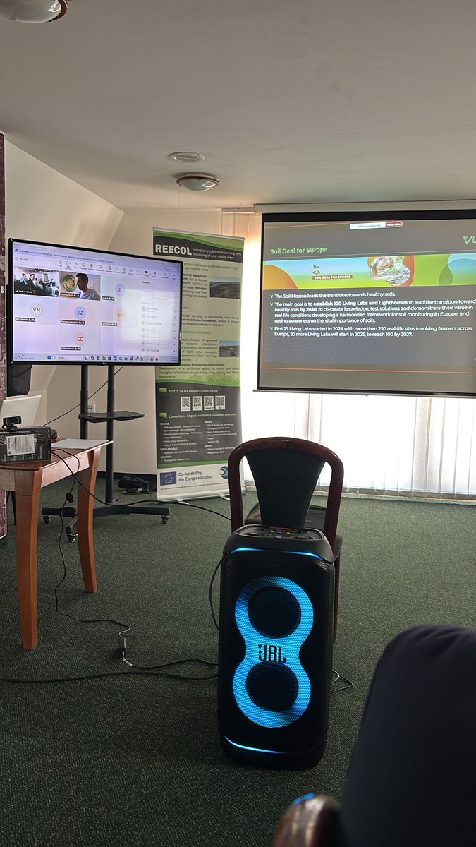 REECOL_project's tweet photo. Last week, the #REECOL consortium gathered (in person and online) for a two-day project progress meeting hosted by @VUHU_Most
DAY 1: after the coordinator’s overview of the project’s progress, workshops were held focusing on Deliverables 4.5, 5.3, and 6.1. https://t.co/3Dtu0H7jBj https://t.co/cfmZTiSTEZ