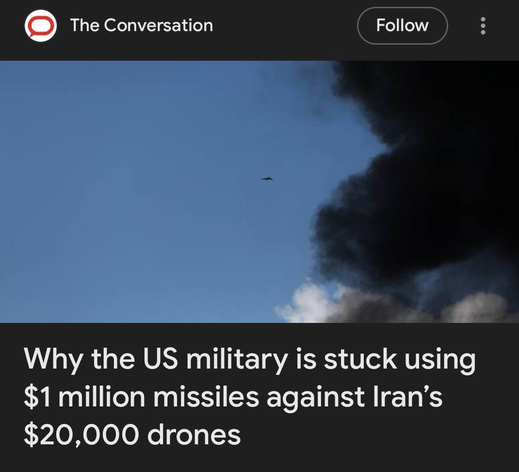 The military industrial complex has them by the balls. Reminds me of the corruption at eskom.