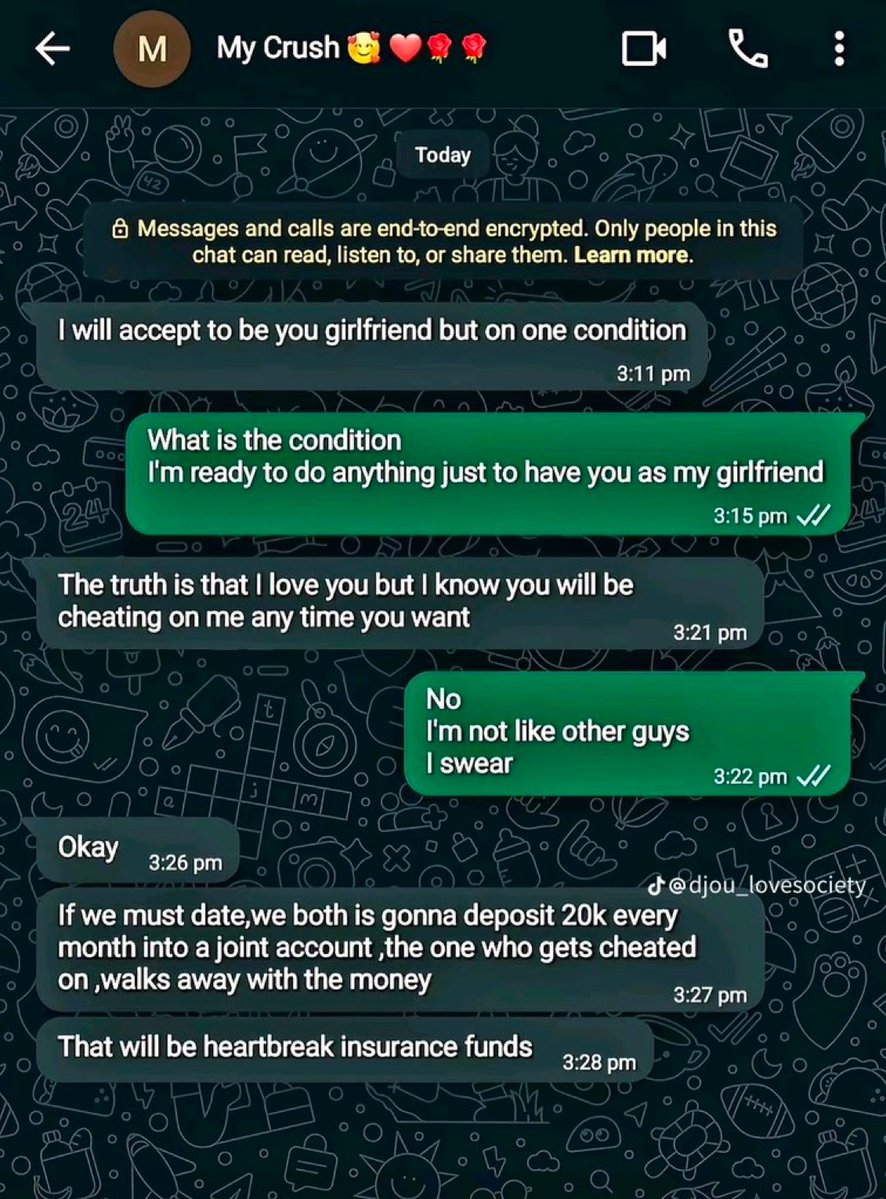 yabaleftonline's tweet photo. Would you accept such a condition in this relationship? https://t.co/AnfgZSfTKL