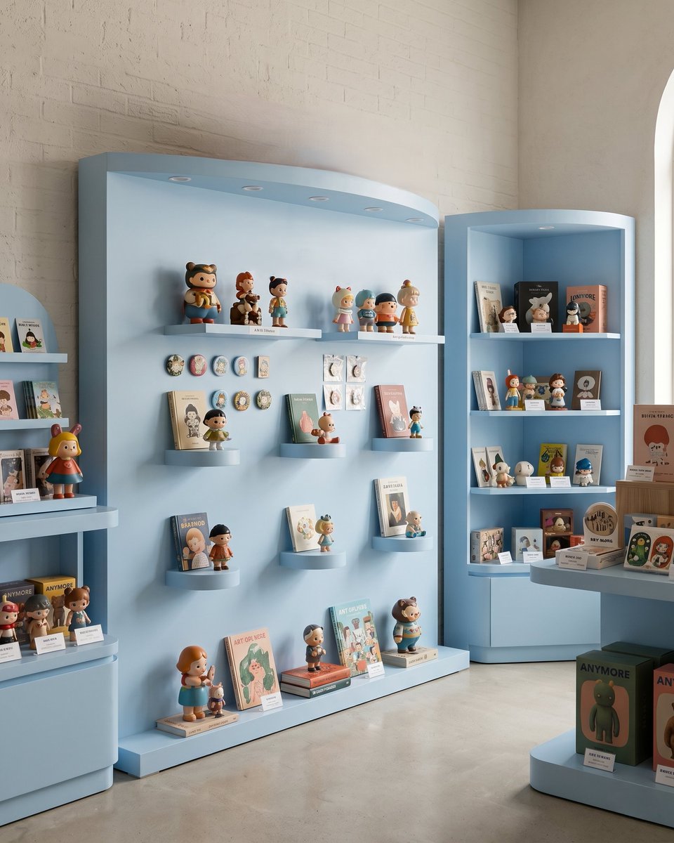 CaguModu's tweet image. Milk-blue tall display = instant structure 🩵🪞

Height changes perception.
Products feel more premium, more focused 📦✨

Clean. Vertical. Intentional.

🌐 cagumodu.com.au
✉️ support@cagumodu.com

#retaildisplay #storedesign #visualmerchandising #displaystand