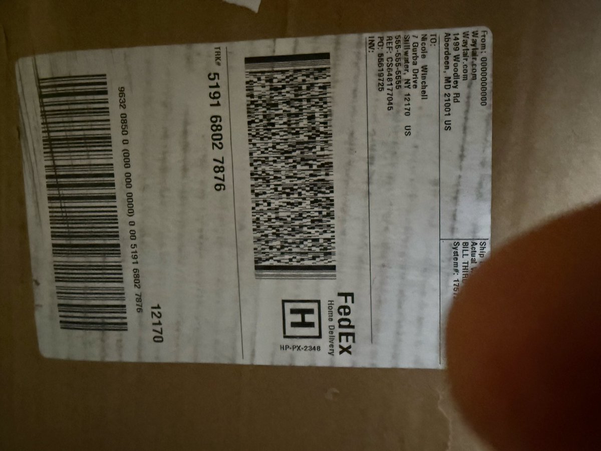 mjchex9's tweet photo. @FedExHelp https://t.co/dbCAUv7cNl