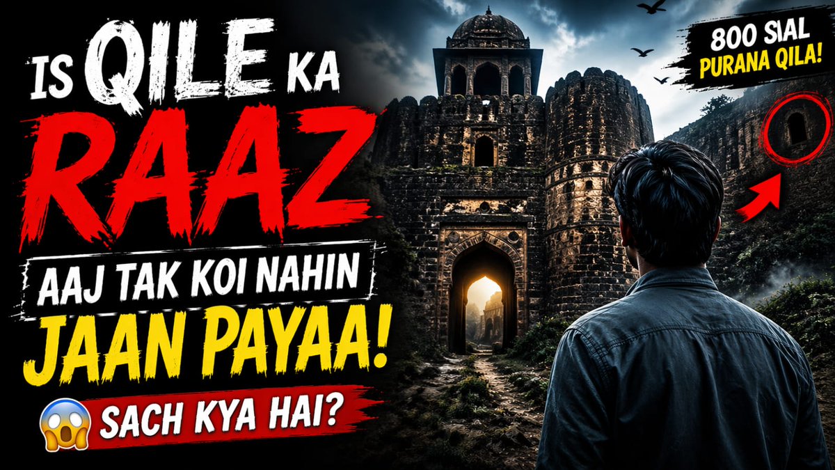 nooreditor786's tweet image. youtu.be/Gkk5zhYDvww?si… Alauddin Khilji Ke Is Qile Ka Raaz Aaj Tak Koi Nahin Jaan Payaa! 😱” #history  #redfort #viral #iran