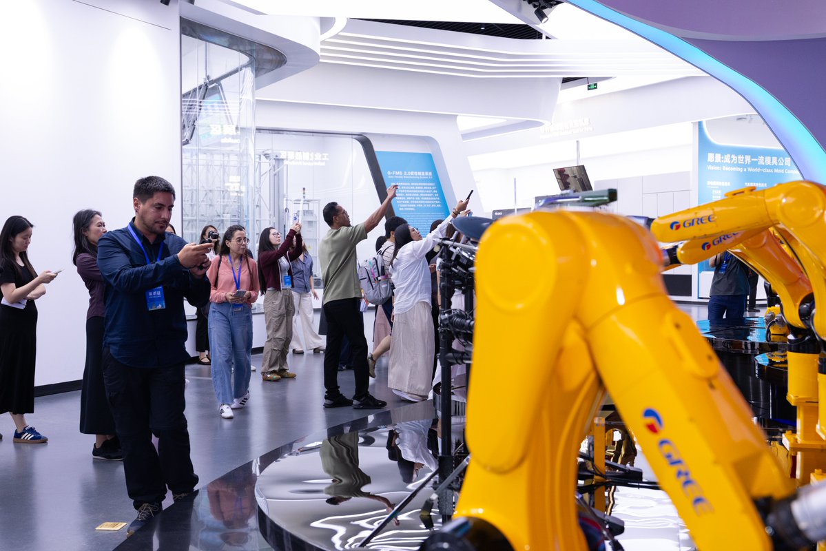 G_zhuhai's tweet image. Media friends, welcome to GREE.
Explore the technology behind products trusted worldwide.
Made in China. Loved by the world.

#GREE #MadeInChina #GlobalTech #Innovation