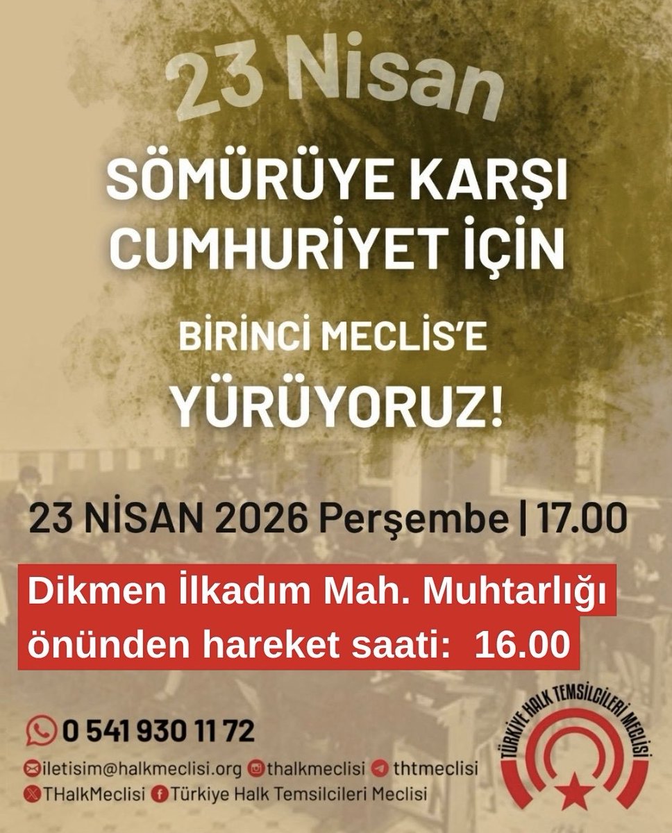 Dikmen Halk Temsilcileri Meclisi tweet media