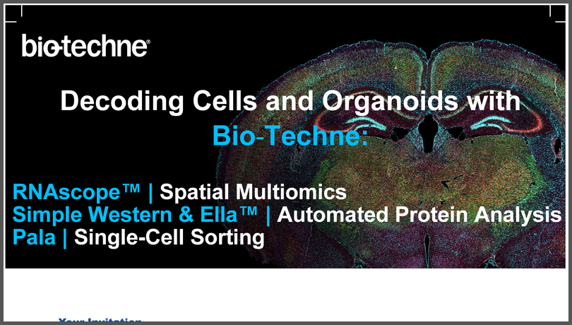 IIBmCSICUAM's tweet photo. 📢 Mañana Seminario en el #IIBM

“Decoding Cells and Organoids with Bio-Techne” Impartido por Ignacio Rodríguez y Luis Hernández (Bio-Techne)
🗓 Jueves, 23 de abril
⏰ 11:30–13:30
📍 Salón de Actos Gabriella Morreale

¡Anímate a venir! 👋 https://t.co/20dJf8Ll8y