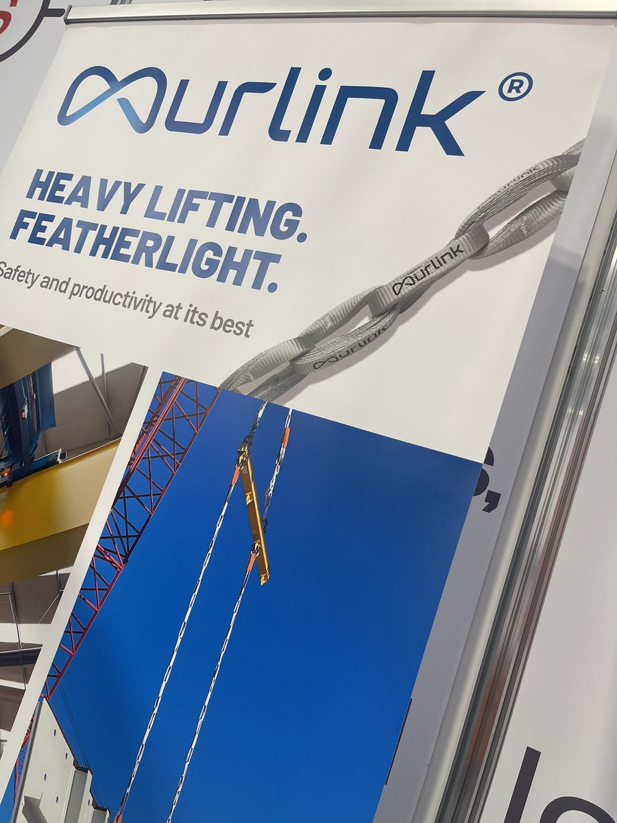 RSSMinworth's tweet image. Innovation in #lifting and #rigging on show @MACHexhibition @mmma_ Metal Working Village #MACH2026 #murlink Hall 6-492