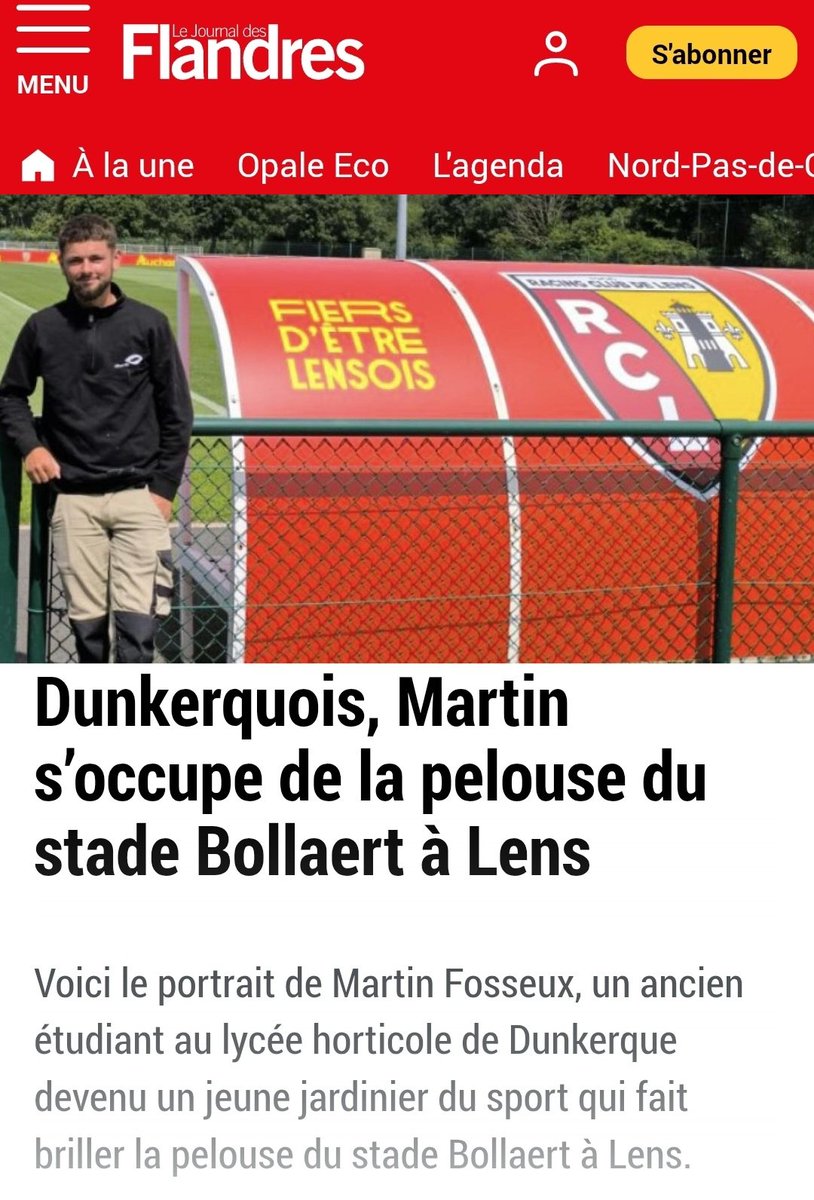 a_forestier's tweet photo. De tout cœur avec toi Martin ❤️💛 #rclens https://t.co/zIbpvCwl5o