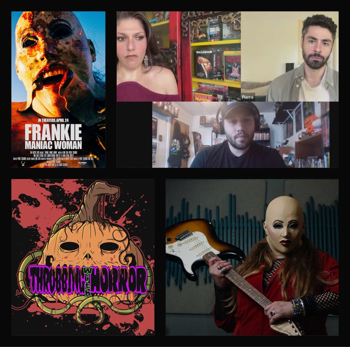 We’re talking to Pierre Tsigaridis and Dina Silva from the upcoming film, Frankie, Maniac Woman. This a wild movie that we definitely recommend checking out. You can see it in select theaters starting on April 24th and on digital April 27th.
open.spotify.com/episode/21pgcE…