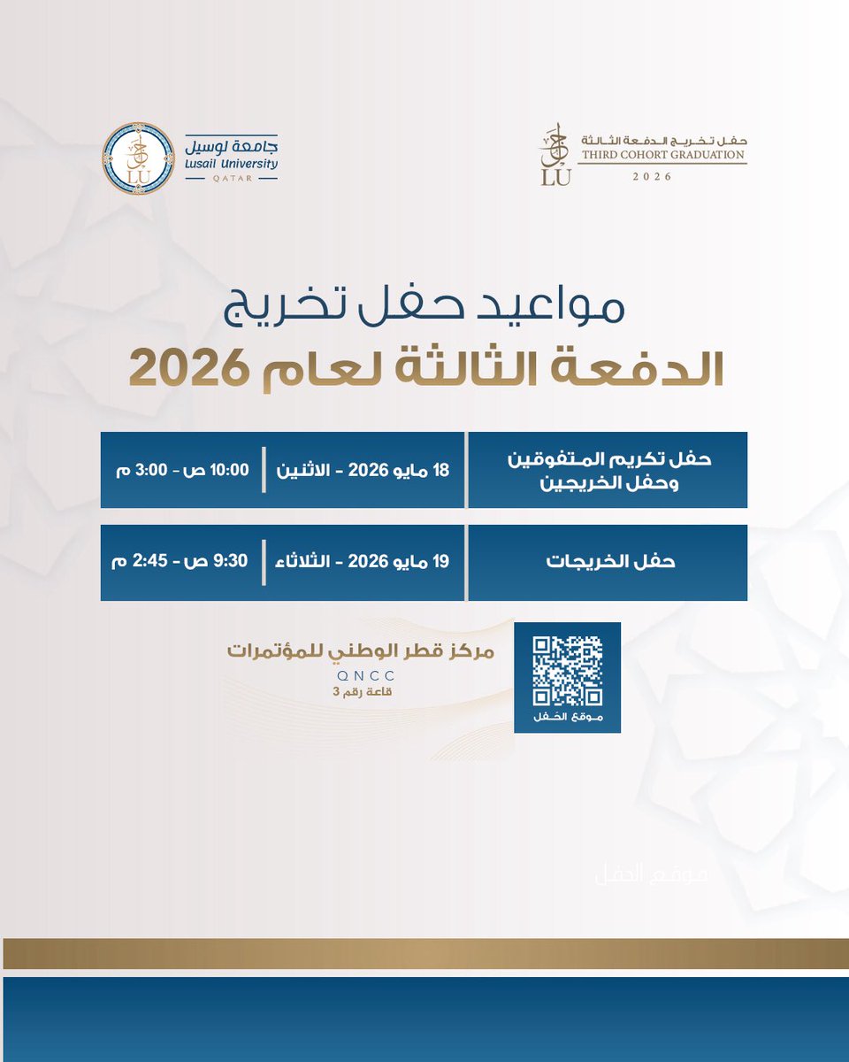 Lusail University جامعة لوسيل tweet media