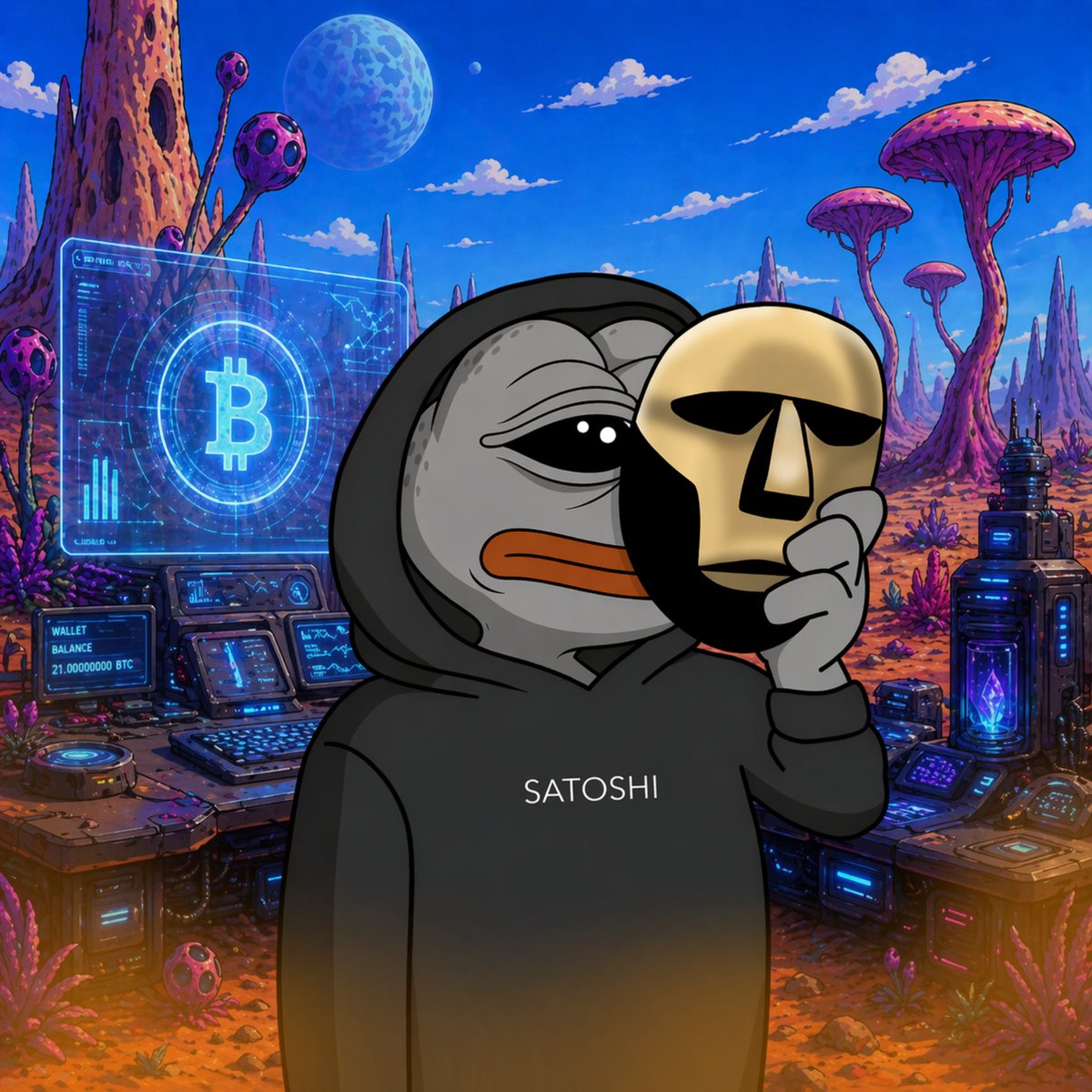 Alien Pepe tweet media