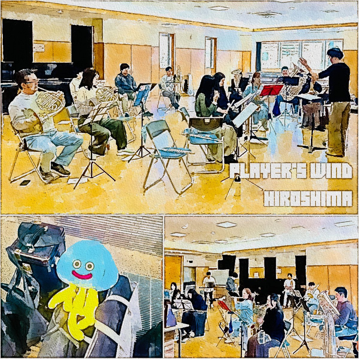 プレイヤーズウインド広島 tweet media