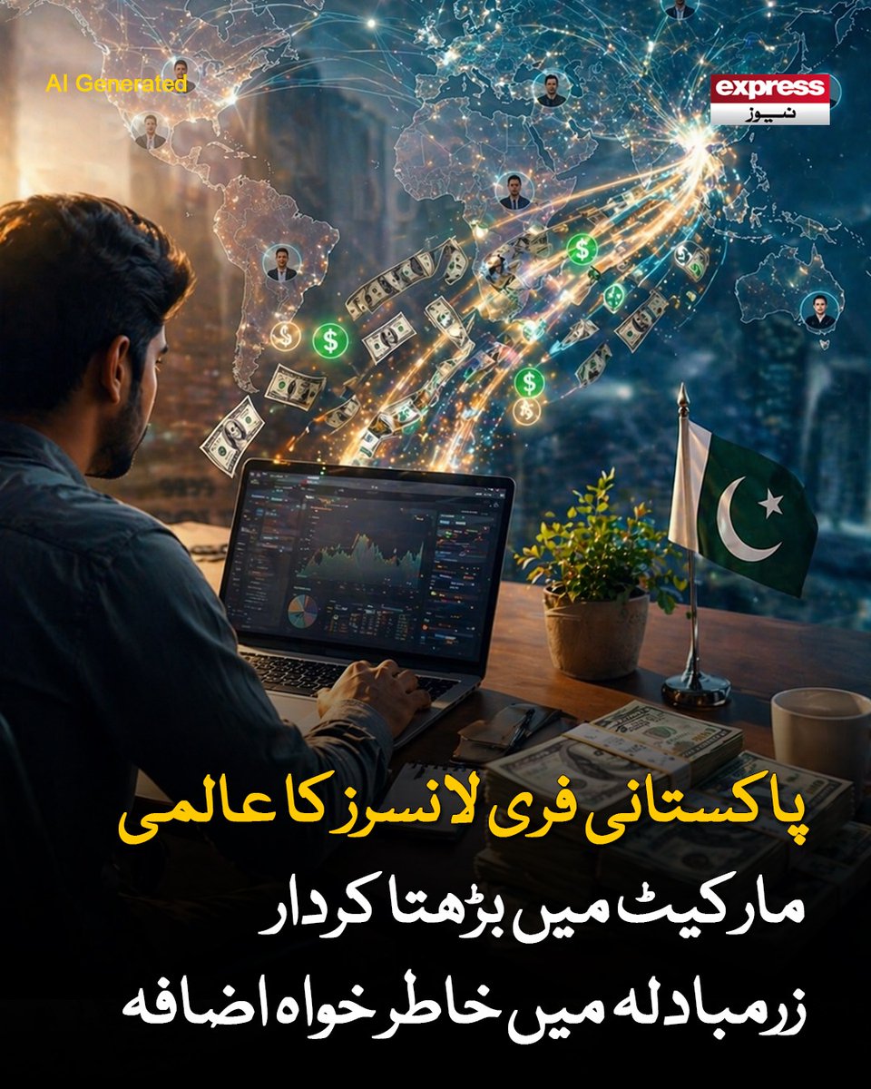 ExpressNewsPK's tweet image. گزشتہ سال کی تیسری سہ ماہی میں 567 ملین ڈالرز کے مقابلے میں 289 ملین ڈالرز اضافہ ریکارڈ کیا گیا

مزید جانیں: express.pk/story/2809619

#Pakistan #freelance #Freelancers #international #global #globalmarkeet #viral #Latestnews #Economy #Expressnews