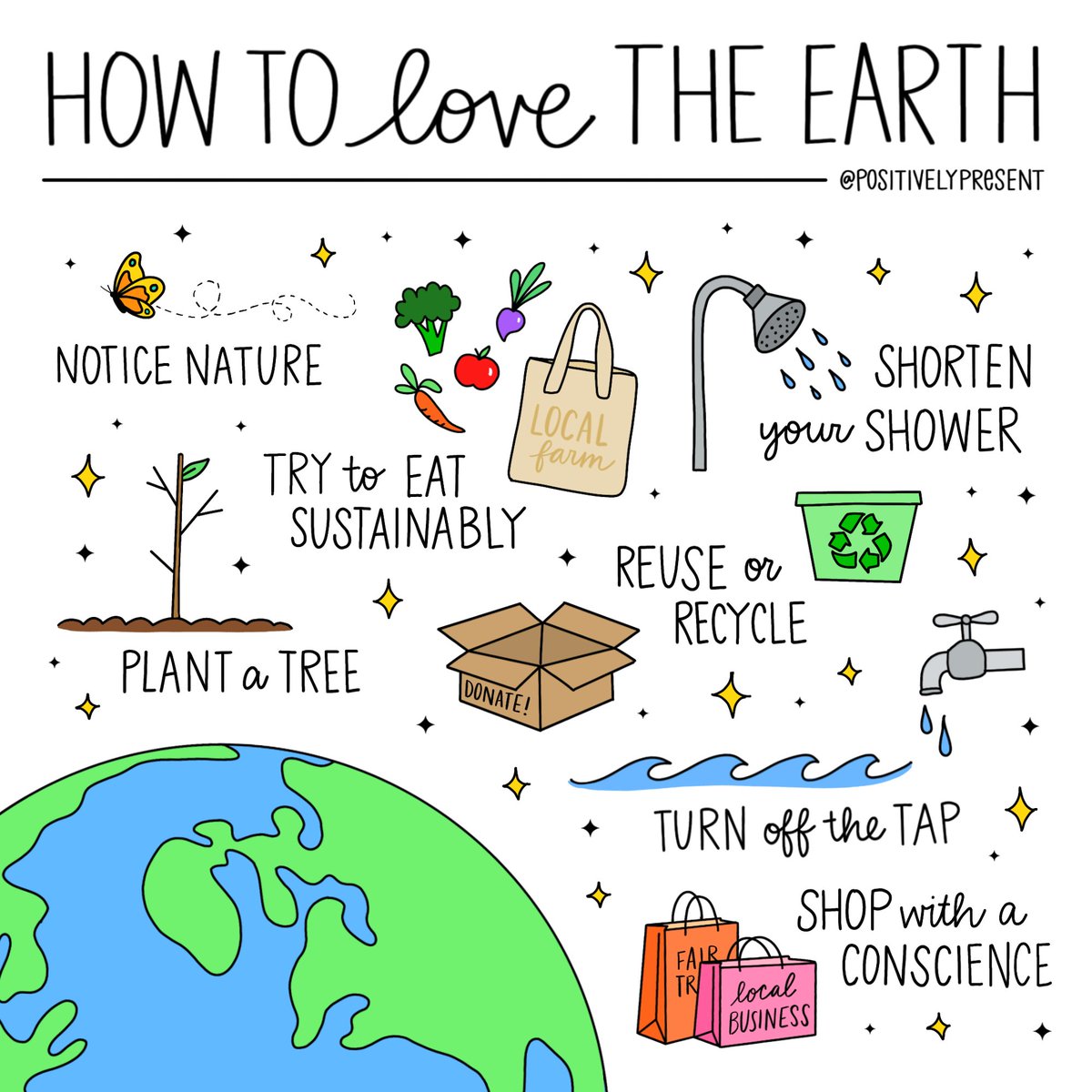 positivepresent's tweet image. Happy Earth Day! 🌎