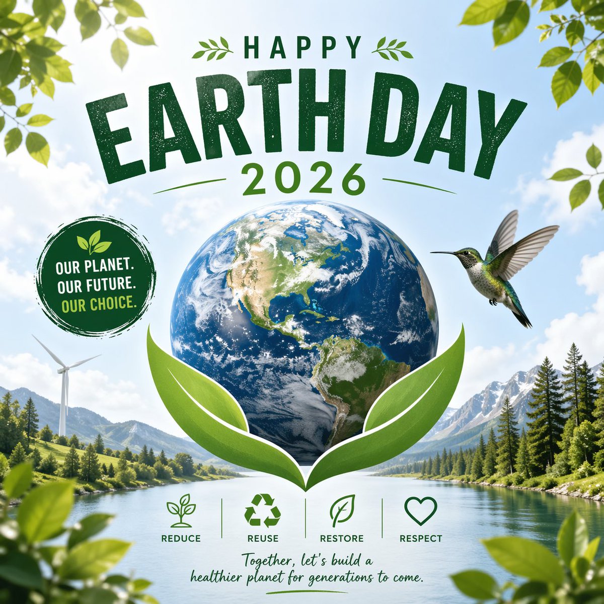 SynergyLG's tweet photo. Happy Earth Day https://t.co/KaD3LkrUFh