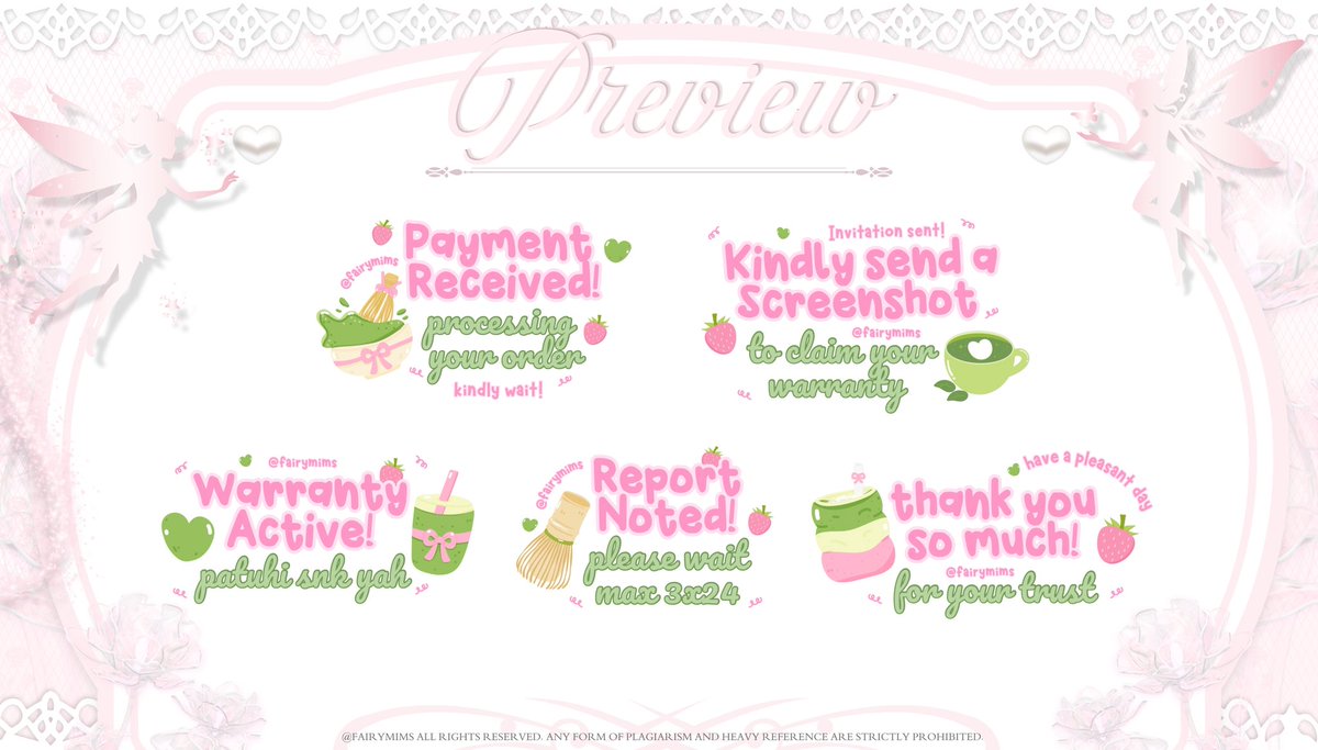 dolliemims's tweet photo. help repost, thank youu 💗

hellooo, aku hadir membawa 2 sticker pack ba yang bisa langsung kamu jemputt 🍓🧚‍♀️

— untuk detailnya bisa cek alt yah!!
#zonauang https://t.co/fRKR6Z0aKr