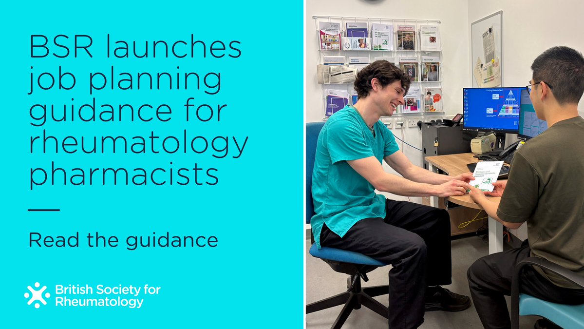 RheumatologyUK's tweet image. ICYMI: BSR has published job planning guidance for #pharmacists.

48% have considered leaving in the past year. Clear and structured job plans matter.

New guidance supports structured roles, supervision time and professional growth.

Read more: bit.ly/4rATwIE