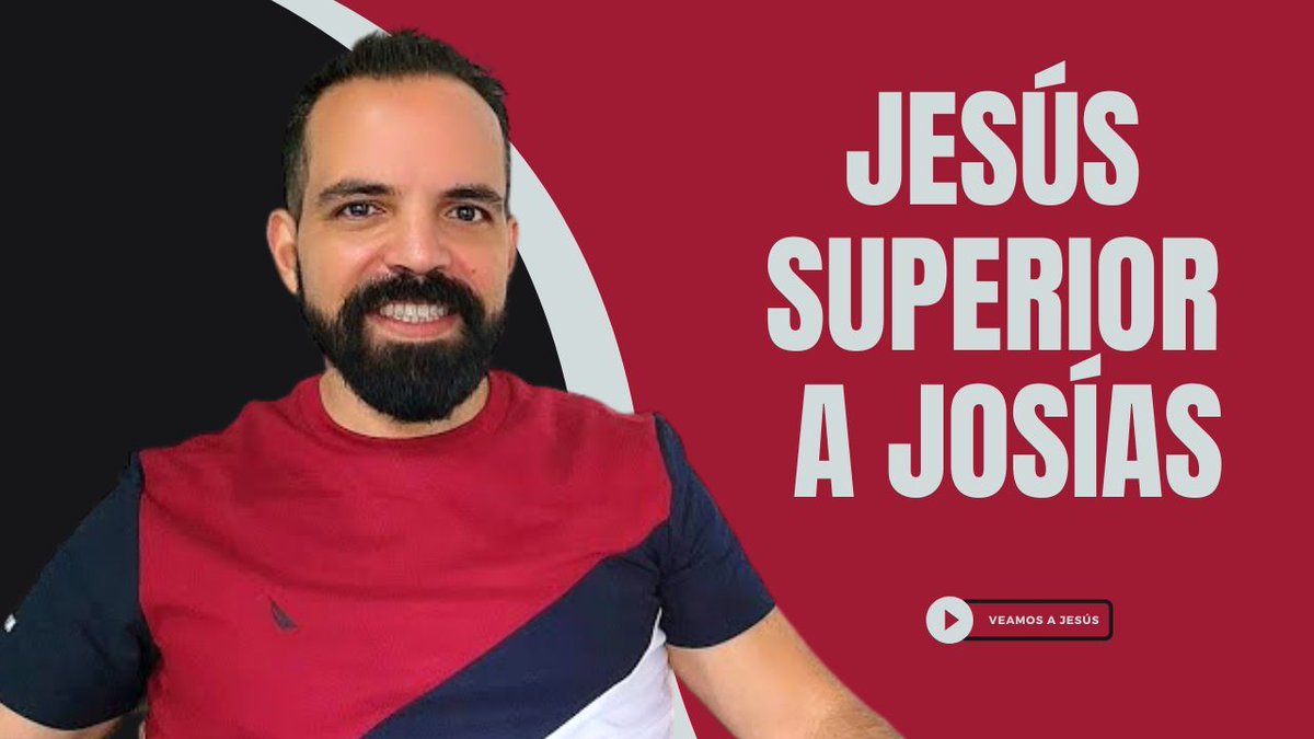 Josías fue un excelente rey, pero nos apunta a un Rey mucho mayor, cuya superioridad es absoluta.

¡Su nombre es Cristo Jesús! #VeamosAJesús en 2 Reyes 22

Aquí: youtu.be/pxaQImdkFA8?si…