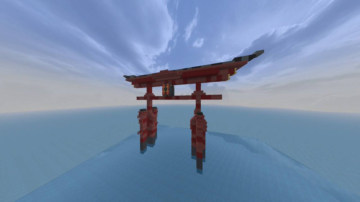 nyaten815's tweet image. 『厳島神社の鳥居』
@4BofzZKwFJ73771 
と共同で作りました
#マインクラフト
#minecraft建築コミュ
#minecraftBuilds
#厳島神社
#鳥居