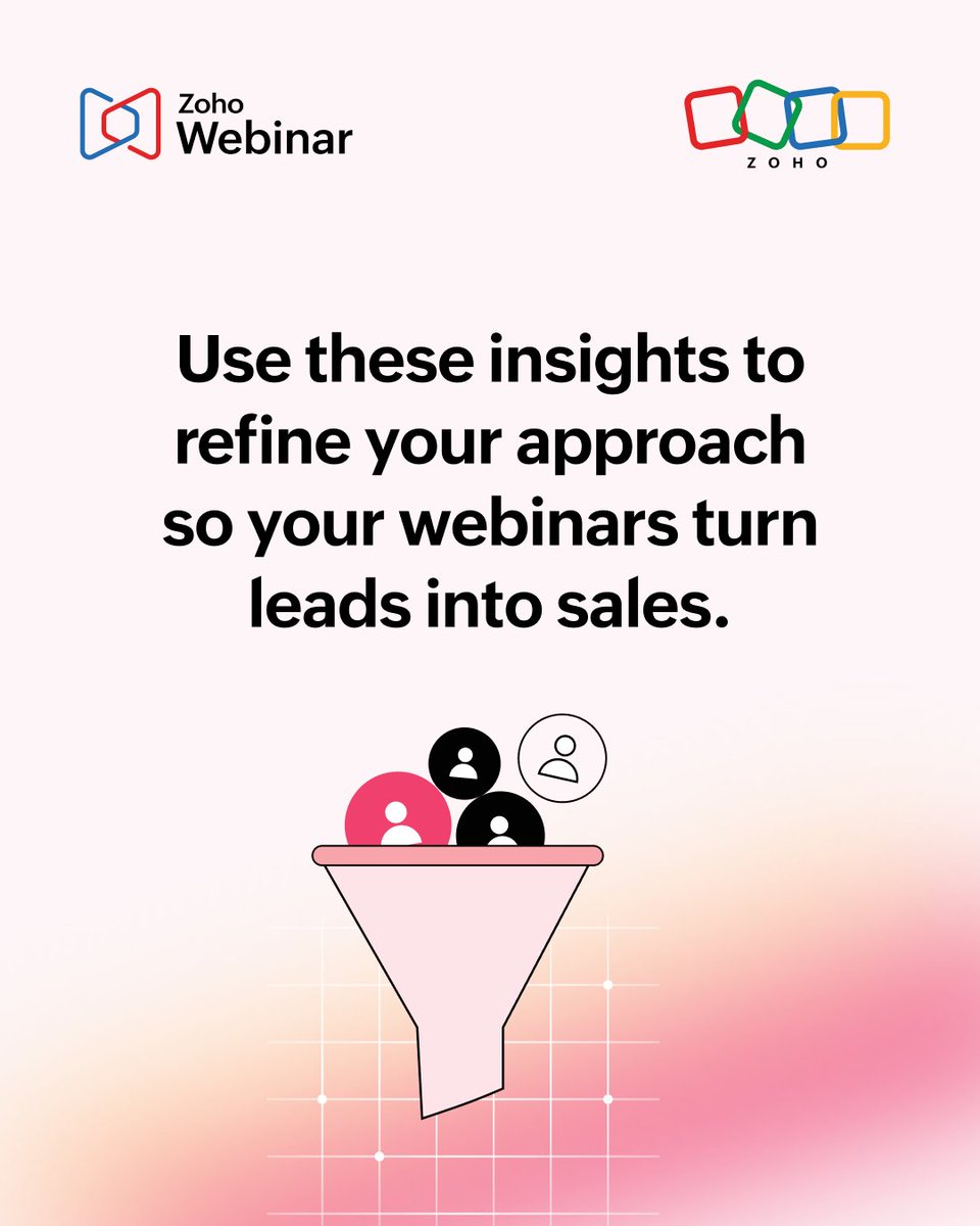 Zoho Webinar tweet media
