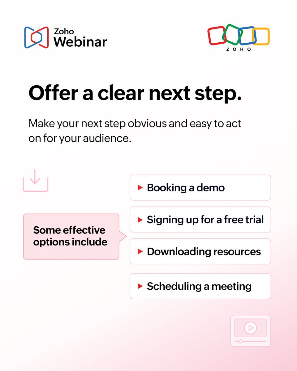 Zoho Webinar tweet media