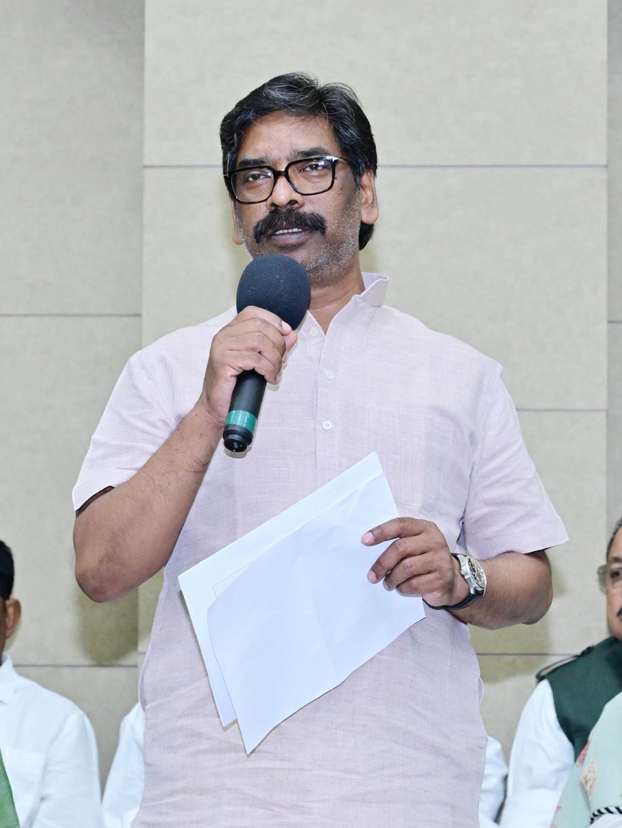 Hemant Soren tweet media