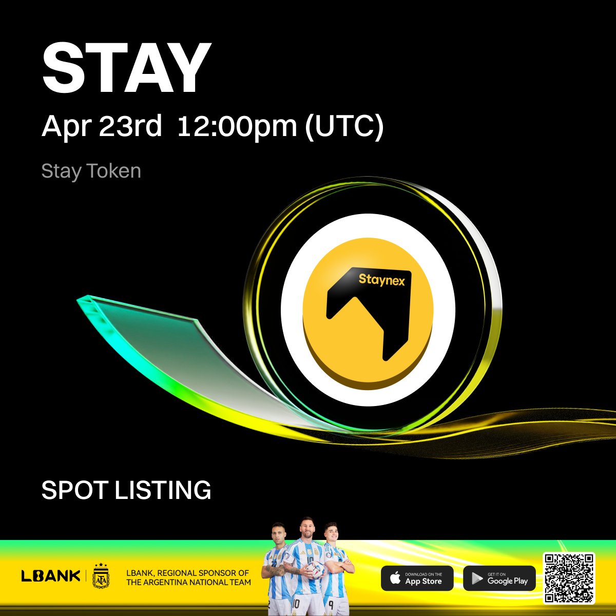 LBankUpdates's tweet image. 🌈 New #listing

🌟 $STAY (Stay Token) will be listed on LBank! @staynexcom

STAY is the native utility token of the Staynex ecosystem, a Web3 travel platform that combines blockchain, AI and real-world travel benefits.

❤️ Details: is.gd/QTIifC