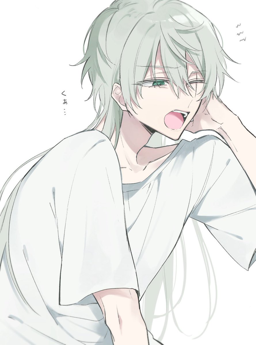 寝起きのオフモードな🕊を見てみたい…