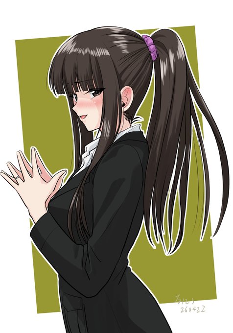 #ガルパン版深夜のお絵描き60分一本勝負
#ガルパン版深夜のお絵描き60分一本勝負_20260422
常夫さんに頼まれてポニテにしてみたしぽりん。

フライング失礼します。 