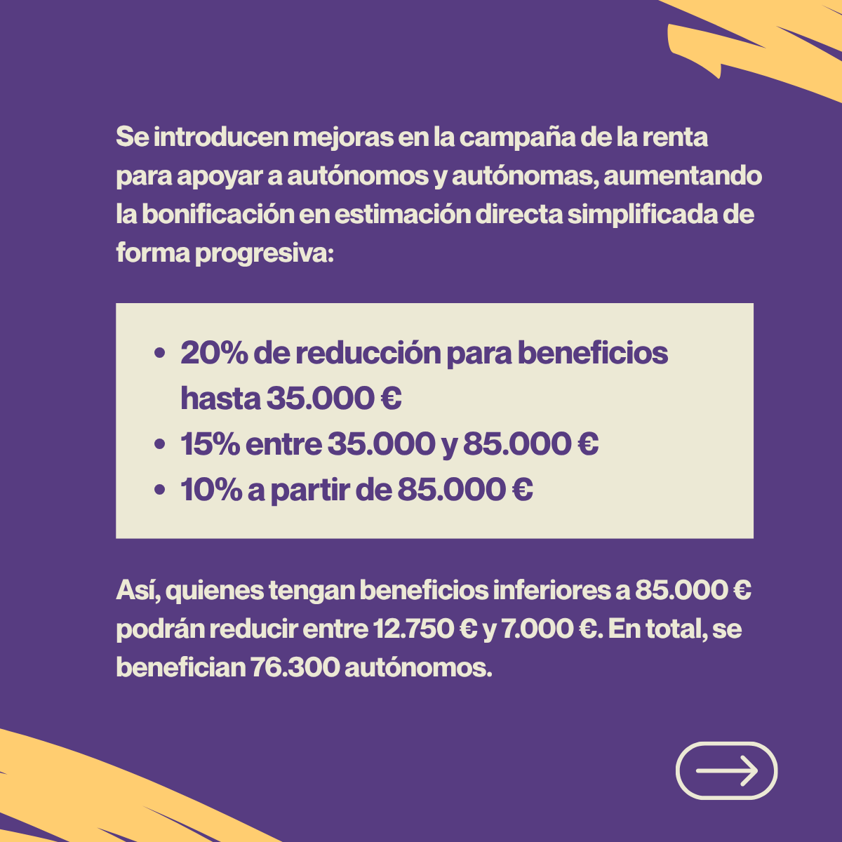 PodemosEuskadi_'s tweet photo. 🚨Gracias a Podemos Euskadi, en esta campaña de la renta, los autónomos y autónomas cuentan con más apoyo.👇

#declaraciondelarenta #podemoseuskadi https://t.co/UgUBnnXUw4