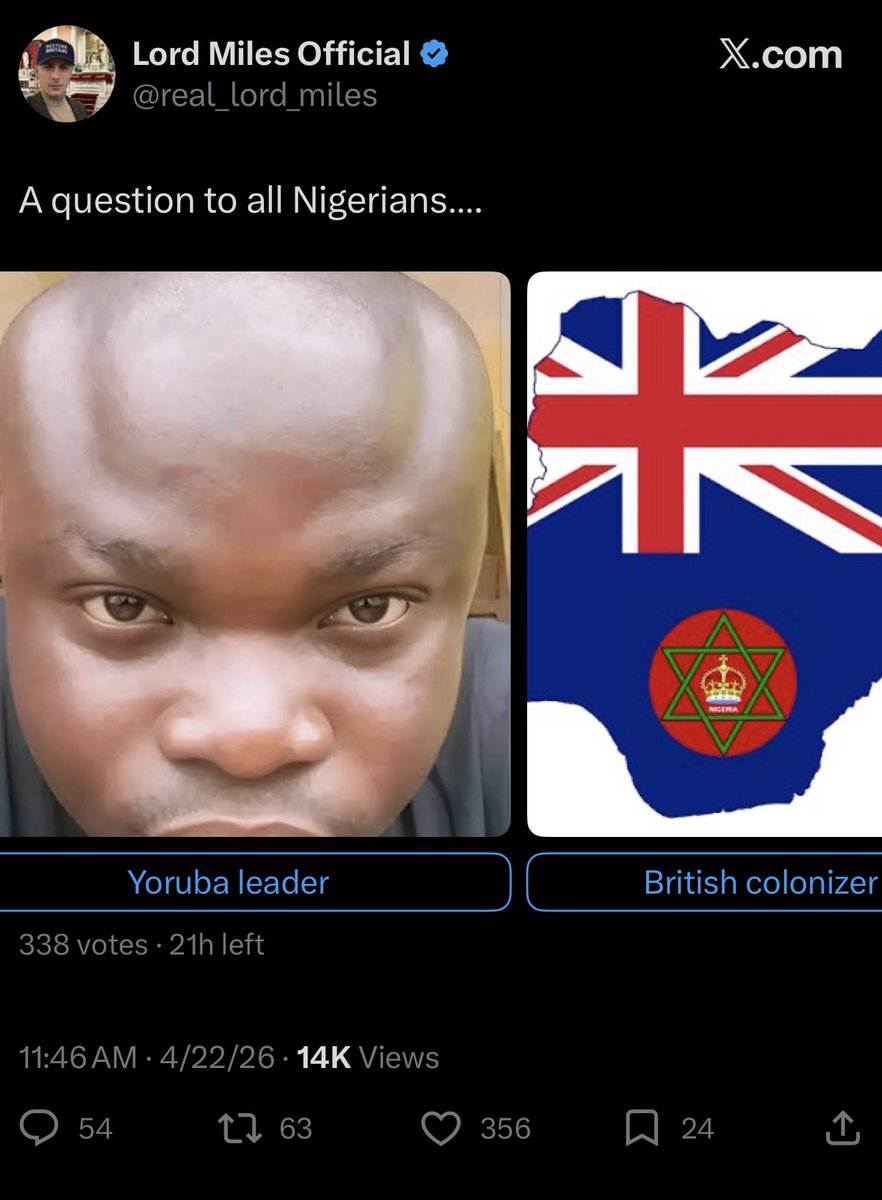 To all gallant Igbo defenders on this platform, i love you all from the bottom of my heart ♥️ 

Our work here paid off!!! Everyone is seeing yariba people exactly as they are! Flat heads with treacherous faces! 

Flowers 🌺 to <a href="/trigottista/">Harry Da Diegot</a> !!