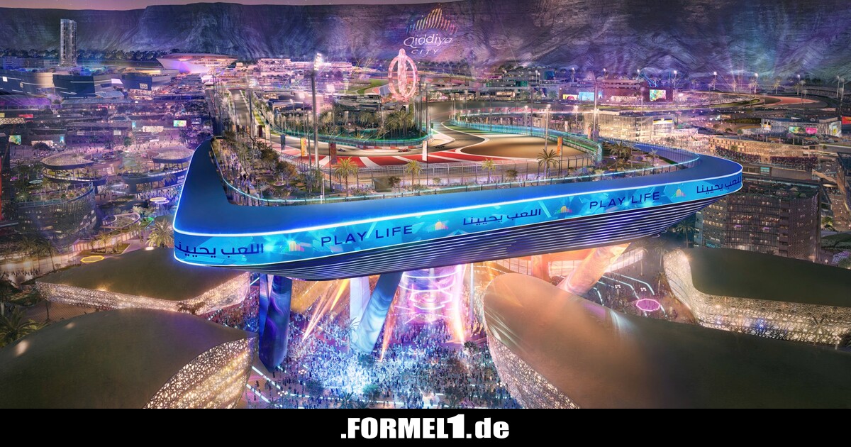formel1_DE's tweet photo. Qiddiya Speed Park: Neues Video lässt Ausmaß der Mega-Kurve erahnen #F1 !B https://t.co/A2OrF0kqTw https://t.co/EoLqoPUQQX