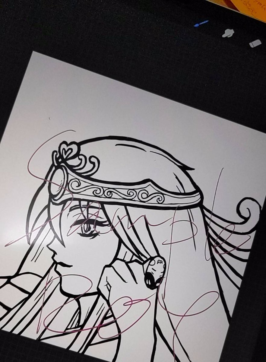 やっとこシールラリーの下絵を描き始めました！　線太くするの大変すぎる～う。

#BMゆるオンリー関東2ndサークル参加
#七夕シールラリー