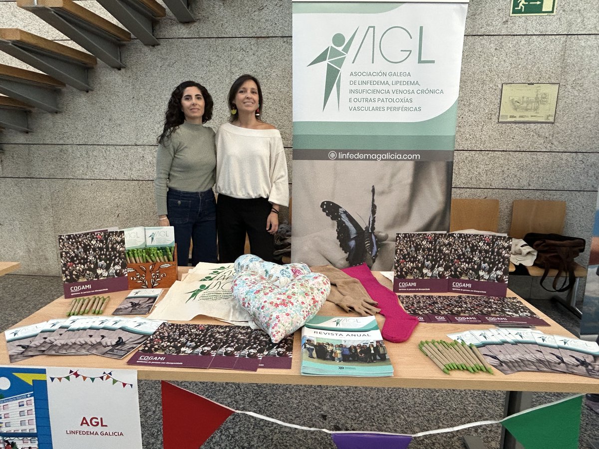 ferrolsergas's tweet photo. 💗 GRAZAS a AGL @linfedemaagl pola súa participación na Feira da Saúde da #ASF por mor do 50 aniversario do Hospital Arquitecto Marcide do #CHUF. Sen vós non sería posible. https://t.co/DG1zbeCvOk
