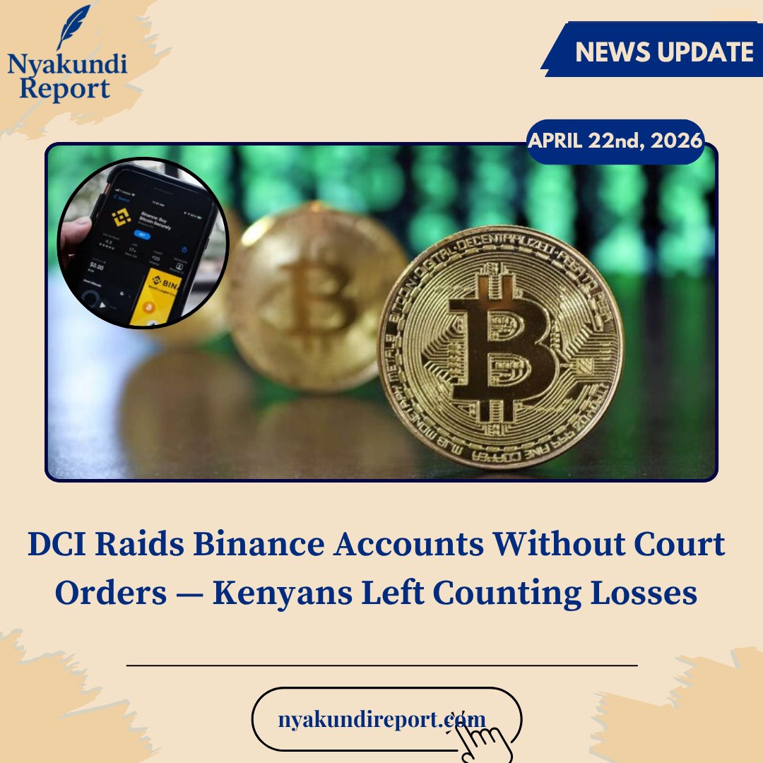 Nyakundi Report tweet media
