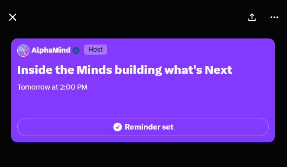 f(alpha).$MIND tweet media